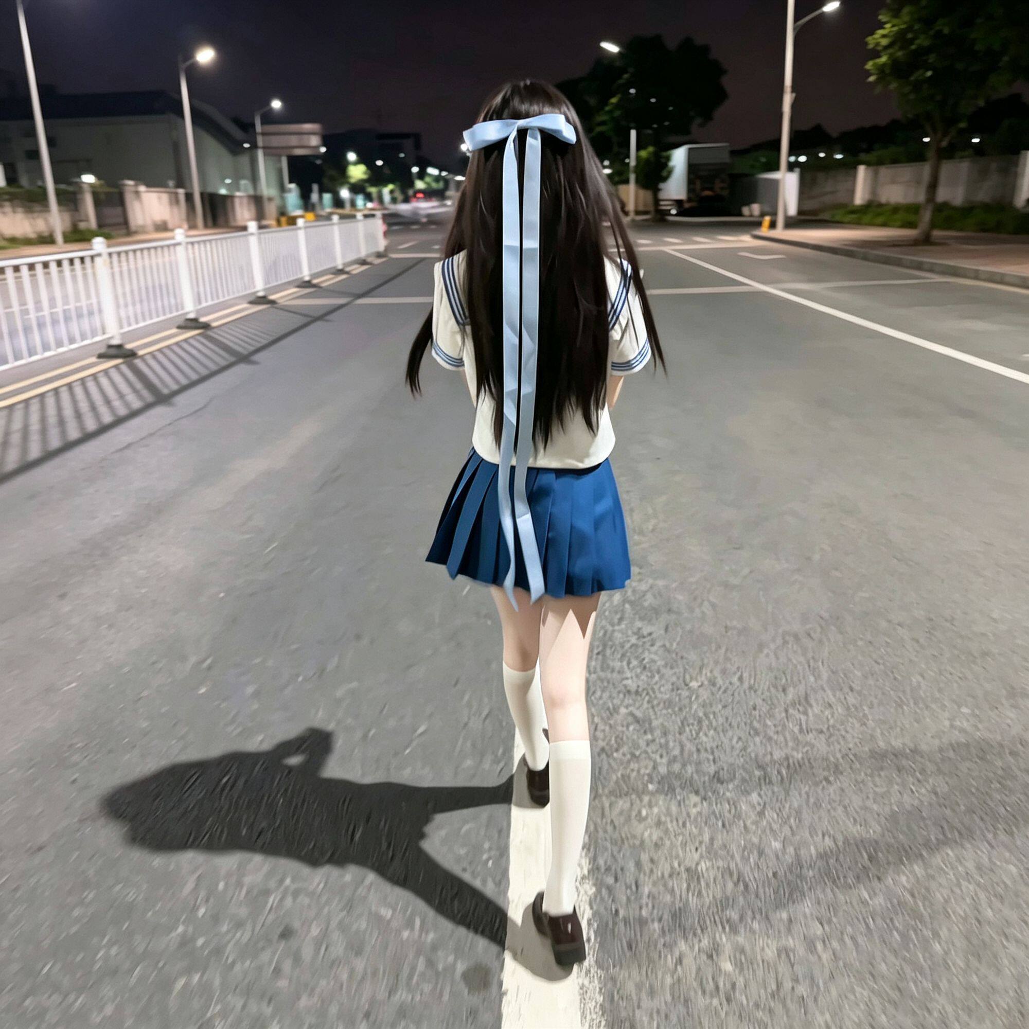 川奈社正版jk改良蓝三本大码水手服基础款短袖套装制服女半身裙子