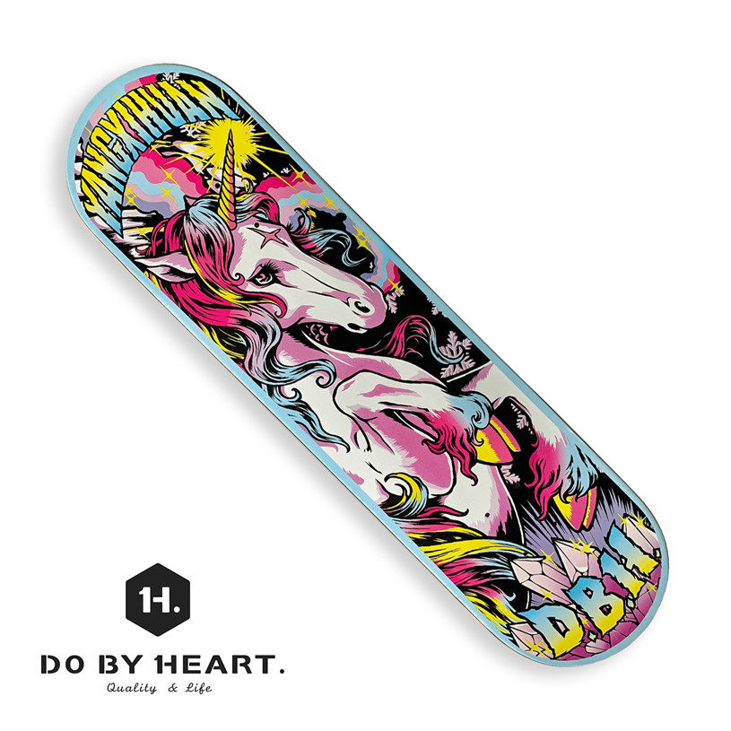 DBH滑板初学者青少年成人男生女生双翘滑板入门级专业板面包邮