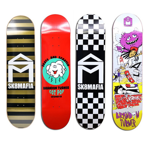进口sk8mafia滑板双翘技巧板面
