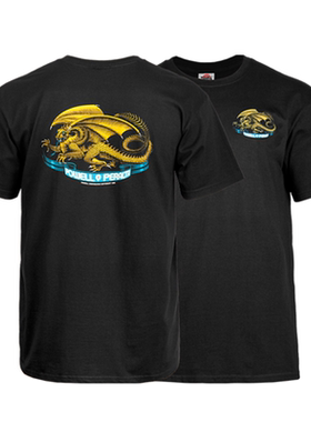 滑板品牌POWELL PERALTA BONES DGK街头短袖T恤美码偏大正品承诺