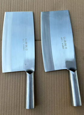 广西仙湖刀具高洛钢铁刀家用手工锻打菜刀杀鱼刀商用斩切刀厨师刀