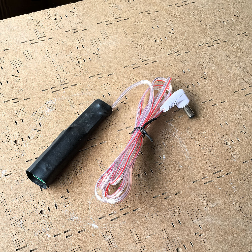 DC插头手按开关 弯头防折断 线长1.4米PCB材质开关片DC5.5*2.1图片