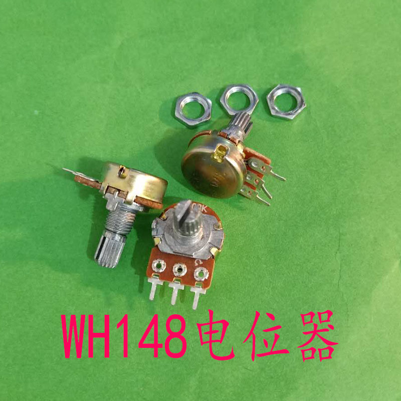 WH148单联电位器B500K逆变器调节旋钮 电子元器件市场 电位器 原图主图