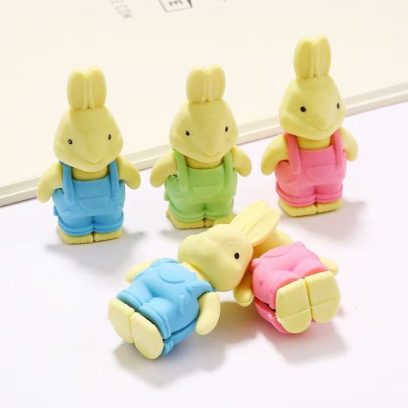 清仓处理创意可爱卡通兔子造型橡皮擦儿童学生文具用品彩色小兔子,文具电教/文化用品/商务用品,橡皮,淘宝优惠券,粉丝福利购,淘宝优惠卷