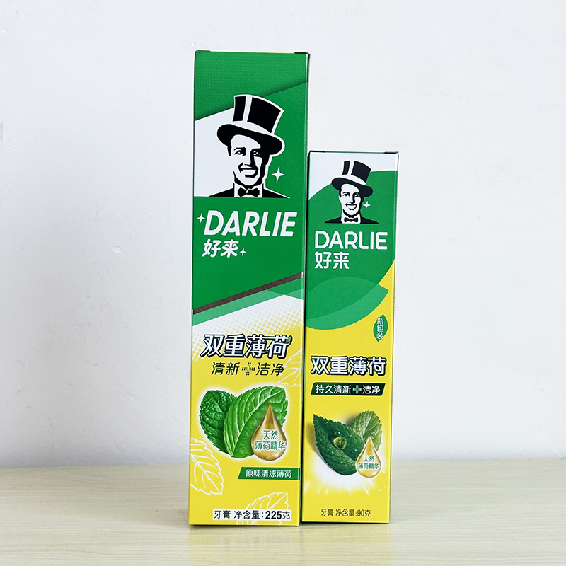 好来双重薄荷防蛀固齿牙膏