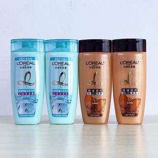 巴黎欧莱雅精油润养洗发露100ml 透明质酸护发素润发乳干修护小样