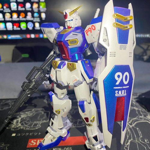 清仓MG1/100F90高达模型水贴