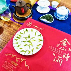 2025新茶明前头采500g一级礼盒绩溪金山时雨茶土种老树揉捻嫩花香