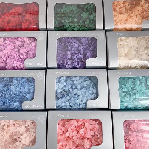 幻花永生花安娜绣球diy