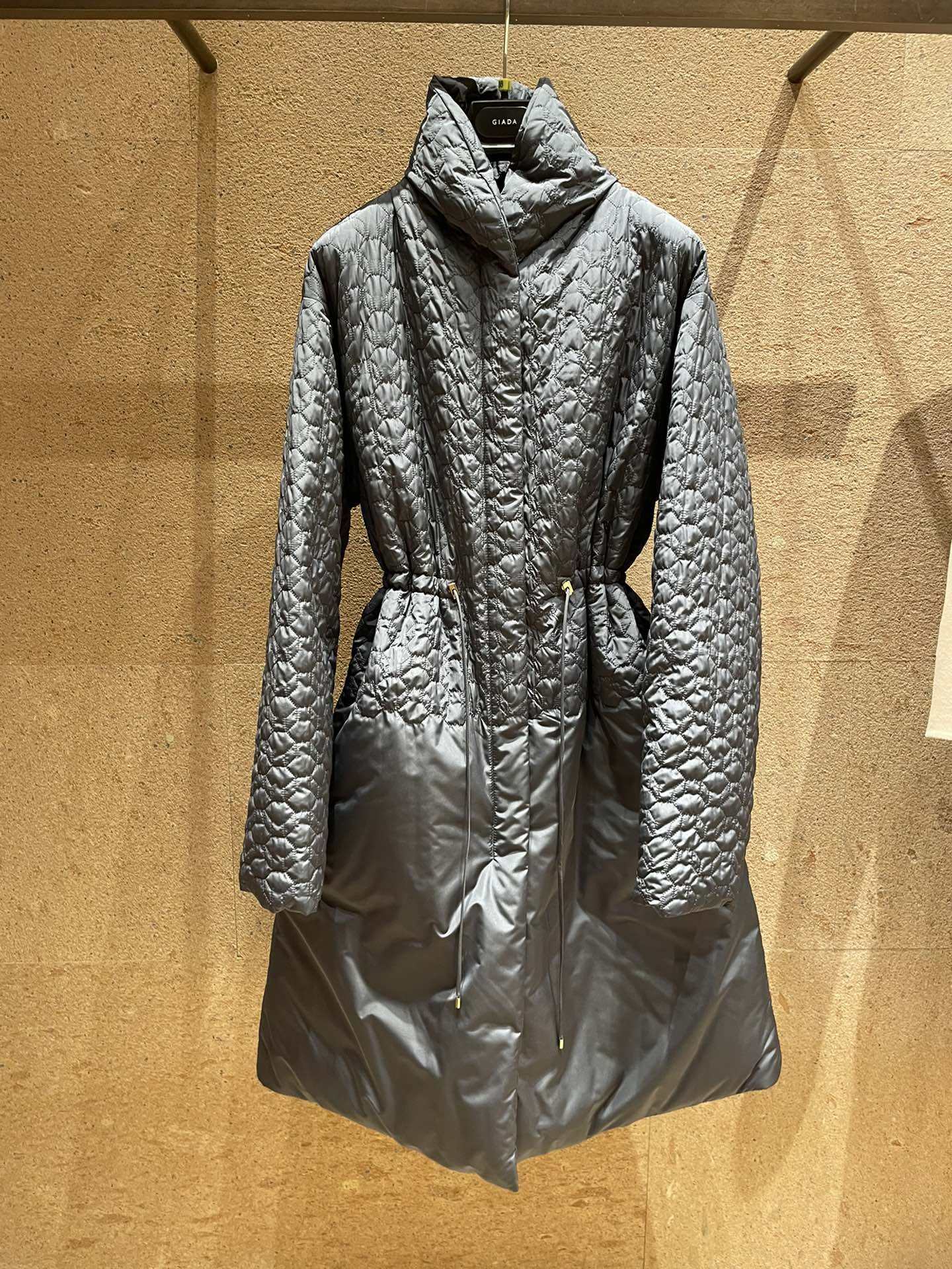 意大利代购GIADA22秋冬新款连衣裙式鹅绒羽绒服