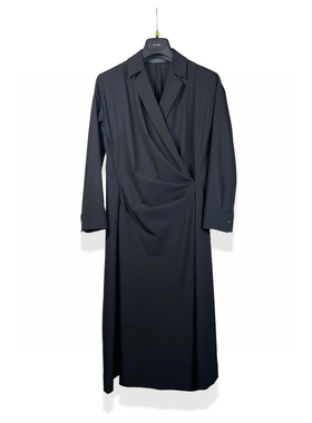 米兰代购GIADA迦达DR19022全新正品黑色经典闪电连衣裙