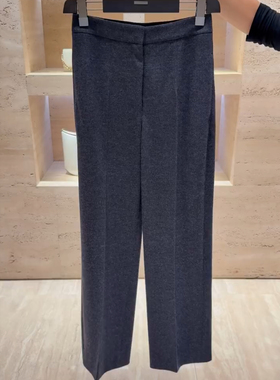 专柜代购GIADA迦达25秋冬新款高级灰色套装西裤