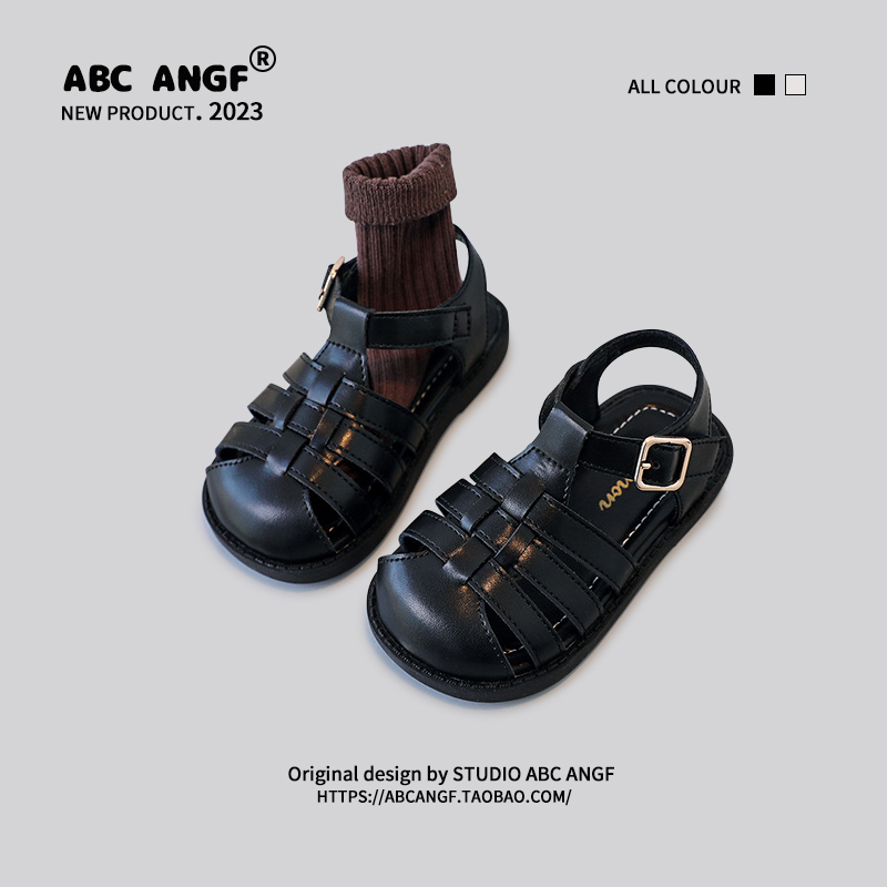 ABCANGF女童凉鞋透气包头官网