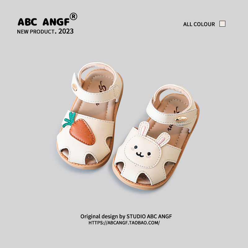 ABCANGF寶寶公主鞋卡通可愛包頭