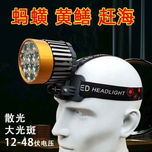 磁石岛大光斑散光宽电压灯头