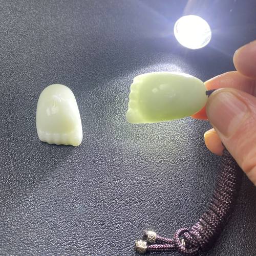 天然西安蓝田玉正品玉石知足常乐锁骨吊坠挂坠时尚新品送证书