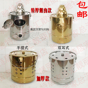 包邮加厚烧纸钱烧废物废品防火防风防纸灰桶化纸炉焚纸桶梵烧炉桶