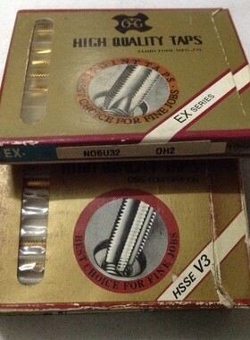 原装进口TOSG镀钛TIN先端丝攻机攻不锈钢 刚TOSGN0.6-U32 OH2