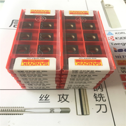 山特维克车刀 SCMT120408-KR 3205/ SPMT120408WL H10F 现货处理
