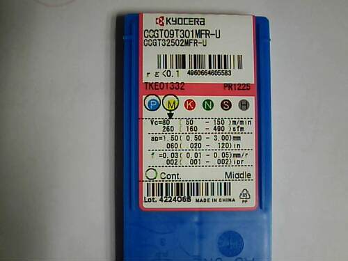 CCET09T304MFR-U PR1535 CCGT09T301MFR-U PR1225 加工不锈钢304