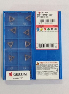 原装进口京瓷数控刀具TPET110301FL-USF PR1025 PR930数控车刀粒