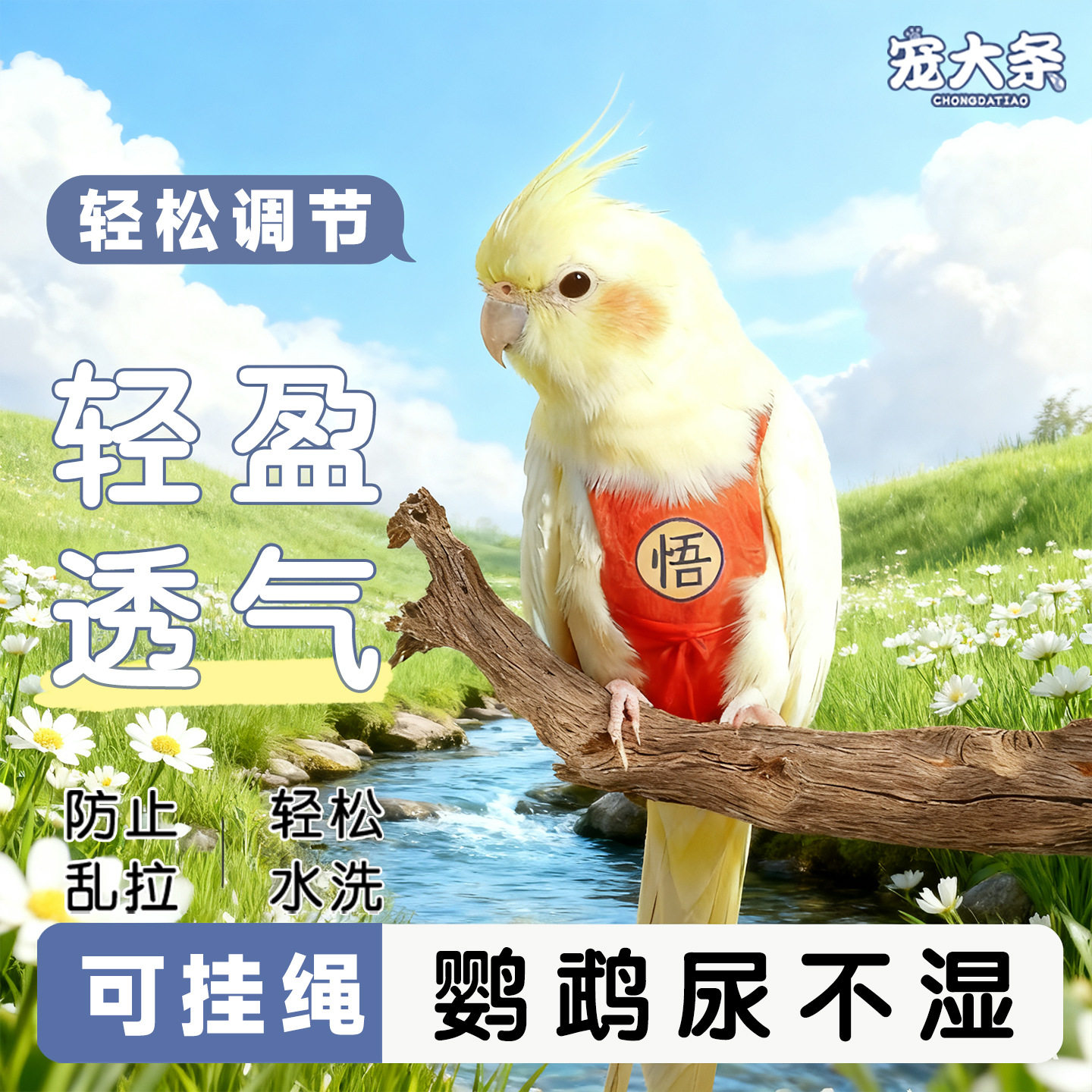 虎皮玄凤牡丹鹦鹉屎兜放飞绳尿不湿纸尿裤便兜立体粪兜鸟专用,宠物/宠物食品及用品,鸟禽服饰,淘宝优惠券,粉丝福利购,淘宝优惠卷