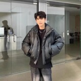 清仓特批80加厚软皮棉衣MY056-P80网图（白色码齐黑色少量现货），男装棉衣，四季星座1408（原星座1613）