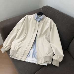 特批40新款宽松棒球服飞行员夹克1408-JK7803-P40图片