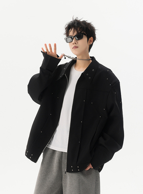 新款垫肩夹克外套数据款主推现货1408-JK5127-P95控108