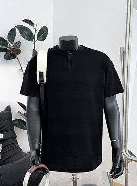 亨利领短袖修身品质款抖音爆款1408-HL01-P40原创图可上