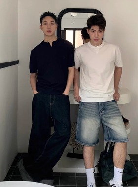 品质款亨利领短袖现货1408-HL01-P40（网图）