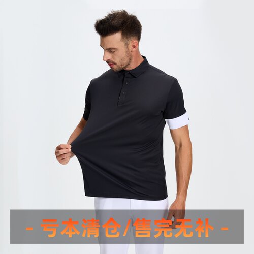 Polo衫夏季高尔夫短袖男透气速干