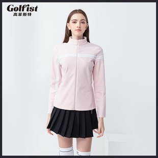 高尔夫春秋季女士防风保暖外套修身显瘦韩版百搭golf风衣运动女装