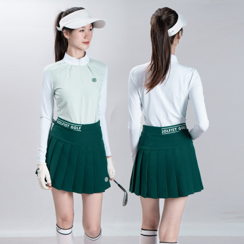 春秋季女士长袖短裙高尔夫女