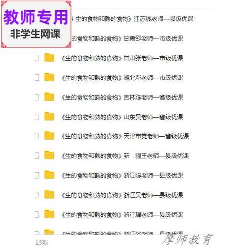 教科版科学四下:生的食物和熟的食物公开课课件教案+PPT+视频教师