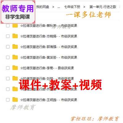 人音版音乐七下《拉德茨基进行曲》公开课课件ppt教案+视频教师用
