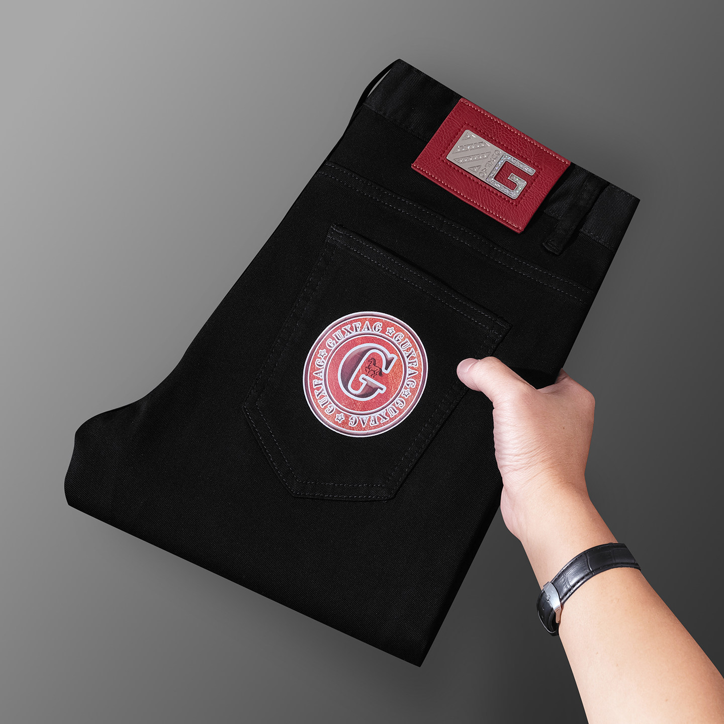 夏季薄款黑色牛仔裤男士裤子2026新款今年流行的爆款男裤直筒修身