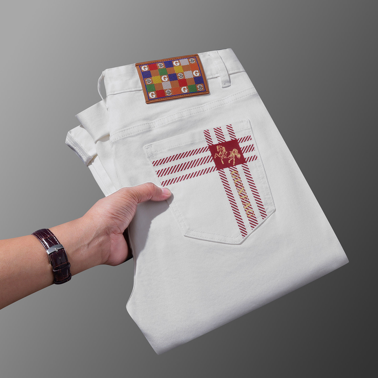 2026超火男士牛仔裤今年流行爆款的男裤夏季薄款直筒修身新款裤子