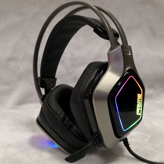 ZIDLI磁动力ZH21游戏耳麦USB7.1声道网咖网吧电竞头戴