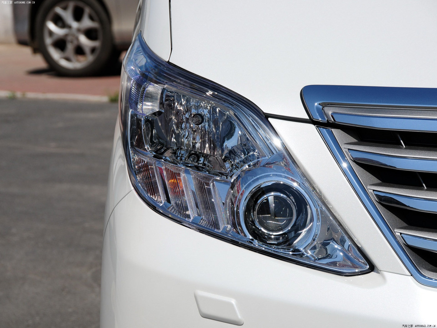 08-12 알파 헤드라이트 투명 갓 알파 헤드라이트 마스크 램프 표면 램프 쉘에 적합