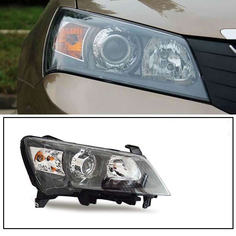 EMGRAND EC718 세단 EC7-RV 세단 헤드 라이트 그늘에 적합 투명 헤드 라이트 그늘 흰색 배경 검정색 배경