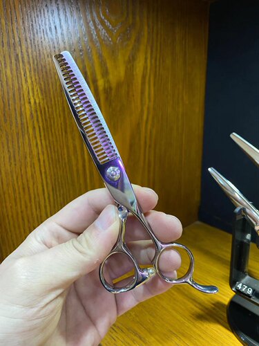 理发美发专用台湾定制系列美发 男发打薄牙剪 综合牙剪20%-25%
