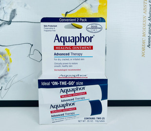 美国Aquaphor优色林婴幼儿成人保湿滋润修护润肤霜万用膏便携装