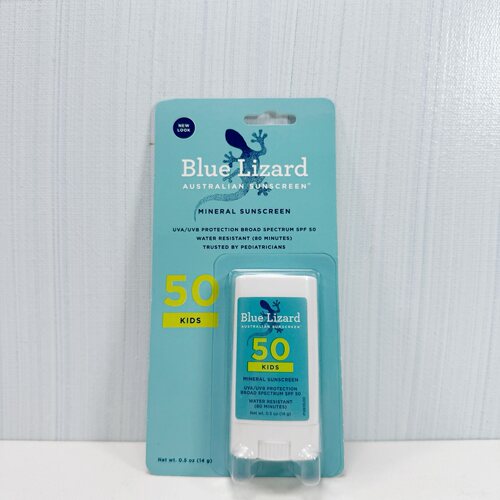 美版Blue Lizard蓝蜥蜴纯物理防晒棒敏感肌滋润保湿婴幼儿童成人
