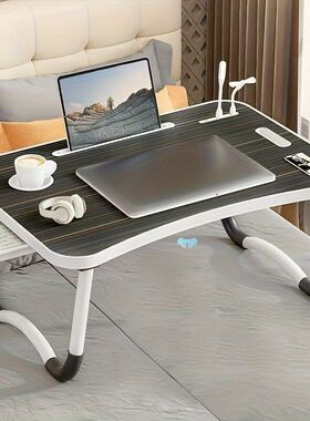 Foldable Laptop Table Portable Laptop Desk Bed With usb跨境