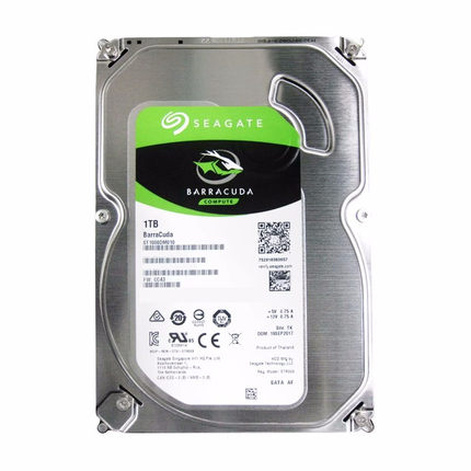 全新3.5寸希捷ST1000DM010酷鱼1T台式机电脑硬盘机械磁盘监控7200