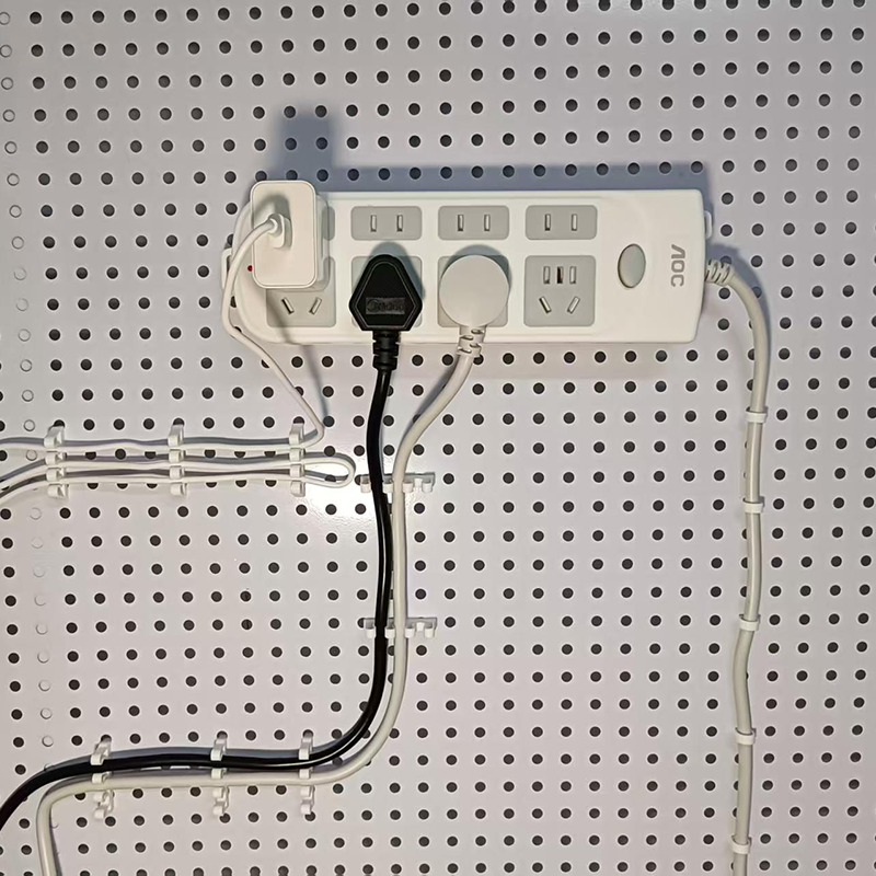 圆孔洞洞板配件 插排固定器插座免打孔路由器拖线板无痕收纳,收纳整理,收纳洞洞板,淘宝优惠券,粉丝福利购,淘宝优惠卷