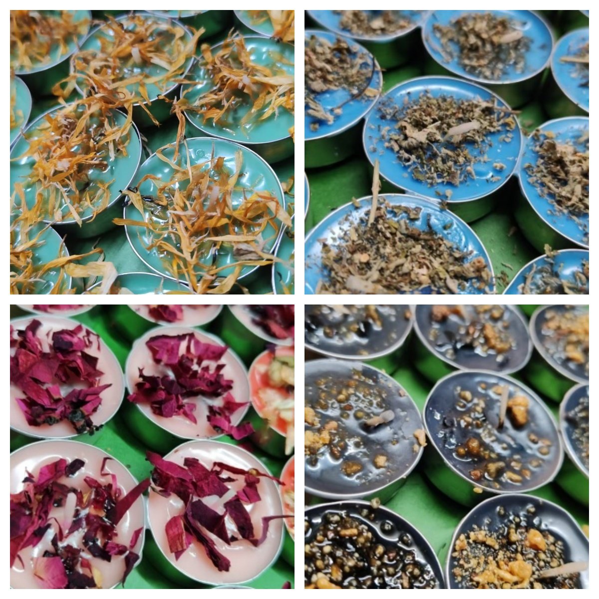 原创天然精油一组六个蜡烛手作天然水晶草药满月新月生日蜡烛,洗护清洁剂/卫生巾/纸/香薰,香薰蜡烛,淘宝优惠券,粉丝福利购,淘宝优惠卷