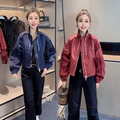 遮肉外穿冲锋衣棒球服二棉短外套