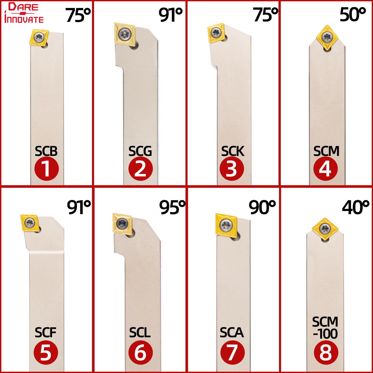 外圆数控刀杆SCLCR抗震车刀